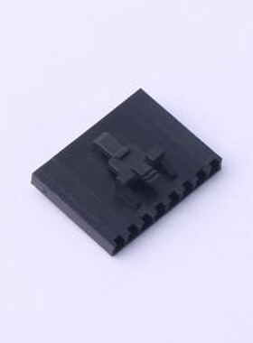 FHG25402-S08M2K6B 胶壳(线对板/线对线) 2.54mm 1x8P 黑色 P=2.5