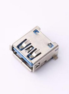 HC-USB3.0-L142-J USB连接器 Type-A 母 卧贴 SMD