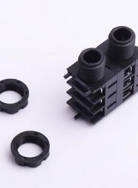 PJ-625K 音频连接器(耳机) 6.35mm耳机座 三件套 插件