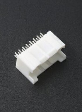 KH-A2015-2X08A 线对板针座 间距:2mm 2x8P 白色 插件,P=2mm