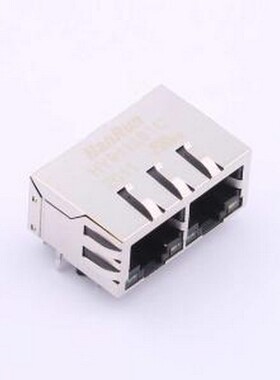 HY911261C 以太网连接器(RJ45 RJ11) 带LED 插件