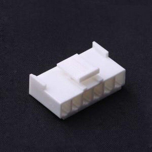 FHG39601-S06M2W1B 胶壳(线对板/线对线) 线端插头胶壳 3.96mm 6P