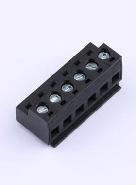 DB331K-5.0-6P-BK-S 插拔式接线端子 5mm 排数:1 每排P数:6 P=5mm