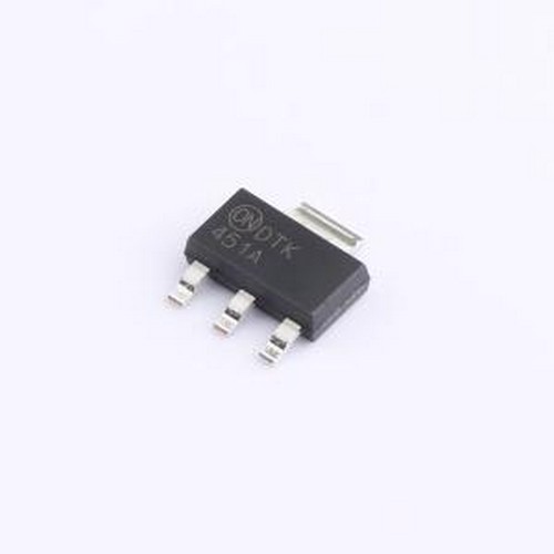 NDT451AN场效应管(MOSFET) N沟道耐压:30V电流:7.2A SOT-223-4