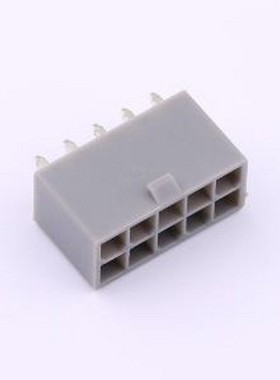 CS-1150-10AGT(0093) 线对板针座 灰色 色粉0093 V2 镀锡 插件,P=