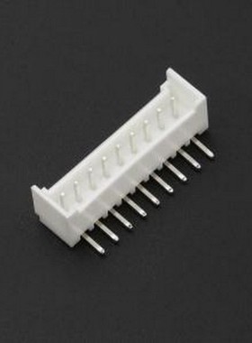 WAFER-XHB254WZ-9A 线对板针座 XHB白色弯针9P 弯插,P=2.54mm