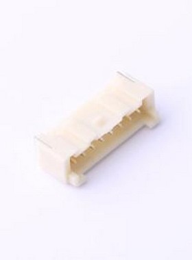 HC-PAE-8AWT 线对板针座 1x8P 间距:2mm 卧贴 SMD,P=2mm,卧贴