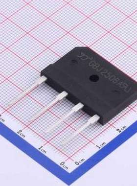 GBJ2506A 整流桥 电压:600V 电流:25A 6KBJ