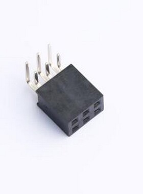 HC-PM254-8.5H-2x3PW 排母 间距2.54mm 2x3Pin 弯插 PC3.0 PB12.7