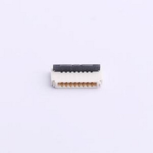 F0504-H-08-10G-R FFC/FPC连接器 间距:0.5mm P数:8P 翻盖式 双侧