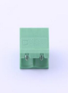 1759017 插拔式接线端子 5.08mm 1x2P 排数:1 每排P数:2 弯插,P=5