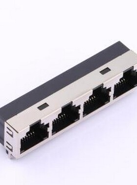HC-WK88-H132-1X4-55B 以太网连接器(RJ45 RJ11) 弯插 不带LED 插
