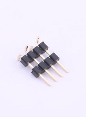 X4612WVS-04I-C40D44-E60R2 排针 1x4P 间距:2mm 方针 SMD,P=2mm(