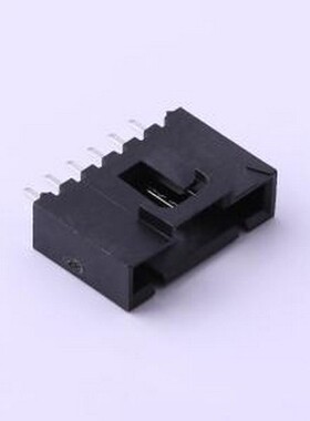 705430040 线对板针座 1x6P 间距:2.54mm 直插 插件,P=2.54mm