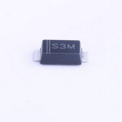 S3MF 通用二极管 电压:1kV 电流:3A SMAF