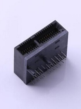 3091-10100T PCI/PCIe连接器 3091-10100T 黑色 弯插,P=1mm