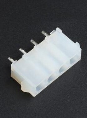 10844040 线对板针座 1x4P 间距:6.35mm 直插 插件,P=6.35mm