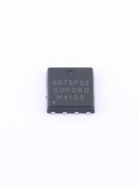 G075P02D5 场效应管(MOSFET) 1个P沟道 耐压:20V 电流:4.5A DFN-8
