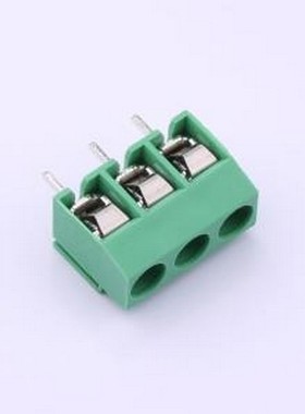MX126-5.0-03P-GN01-Cu-S-A 螺钉式接线端子 1x3P 5mm 直插 排数: