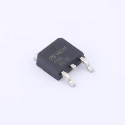 FDD3670-VB 场效应管(MOSFET) 1个N沟道 耐压:100V 电流:40A TO-2
