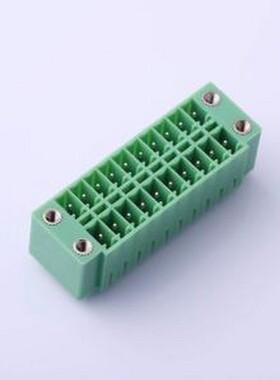 KF2EDGKVM-3.5-2*10P 插拔式接线端子 螺丝固定 2x10P 3.5mm 排数