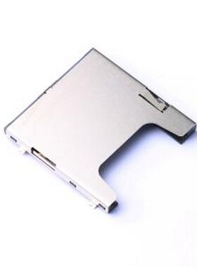 SD-430 SD卡/存储卡连接器 自弹式 标准SD卡 卡座 SMD