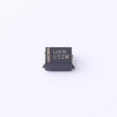 US2M 通用二极管 电压:1kV 电流:2A SMB