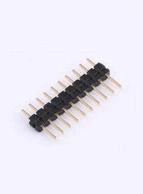 GPFA104-1002A003R1BA 排针 1x10P 间距:2mm 方针 直插 插件,P=2m