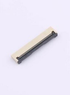 KH-FG0.5-H2.0-39PIN-SMT FFC/FPC连接器 翻盖式 下接 P数:39P 间