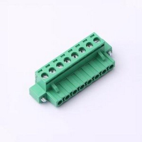 MX2EDGKM-5.08-08P-GN01-Cu-Y-A 插拔式接线端子 螺丝固定 1x8P 5