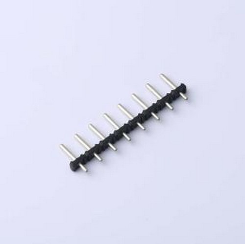 971-SLR-THR/08 排针 1x8P 间距:5mm 圆针 直插 插件,P=5mm