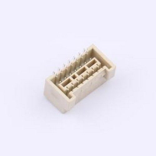 ZHD-14AWB 线对板针座 2x7P 间距:1.5mm 卧贴 SMD,P=1.5mm,卧贴