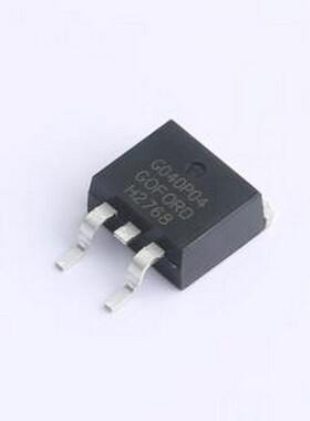G040P04M 场效应管(MOSFET) 1个P沟道 耐压:40V 电流:222A TO-263