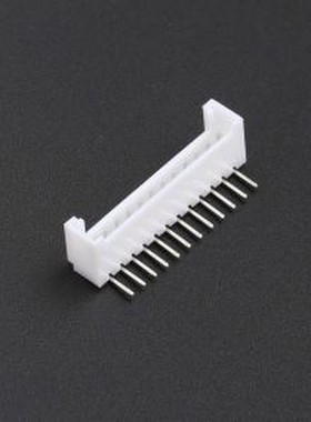 2.0-12P WZDK 线对板针座 1x12P 间距:2mm 弯插 系列:PH 白色 弯