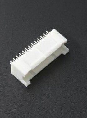 KH-A2015-2X13A 线对板针座 间距:2mm 2x13P 白色 插件,P=2mm