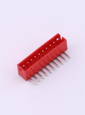 WAFER-ZH150WZ-10AH 线对板针座 ZH弯针10P 红色 弯插,P=1.5mm