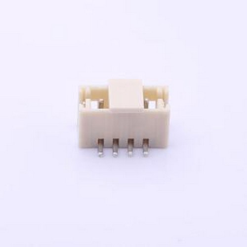 X1502WVS-04-9TSN 线对板针座 1x4P 间距:1.5mm 立贴 系列:ZH SMD