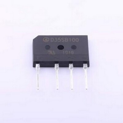 D35SB100 整流桥 电压:1kV 电流:35A SIP-4P
