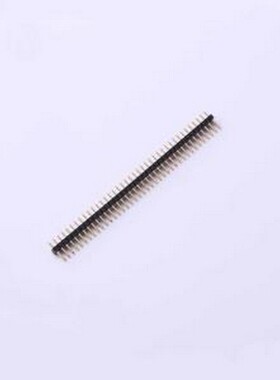 X1311WV-39J-C18D27 排针 2x39P 间距:1.27mm 方针 弯插,P=1.27mm
