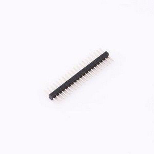 ZX-PZ1.0-1-20PZZ 排针 1.0PH H1.0 1x20Pin 180度 W1.5PC2.0 PA2