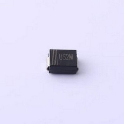 US2M 快恢复/高效率二极管 电压:1kV 电流:2A SMB