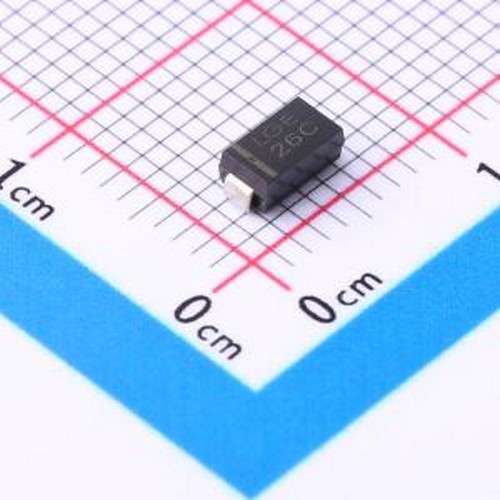 BYV26C 快恢复/高效率二极管 电压:600V 电流:1A DO-214AC(SMA)