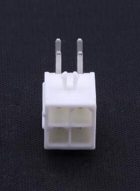 39300040 线对板针座 间距:4.2mm 2x2P 弯插,P=4.2mm