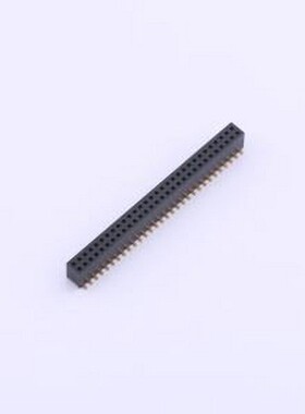 X1321FVS-2x30-C43D48 排母 间距:1.27mm 2x30P 立贴 SMD,P=1.27m