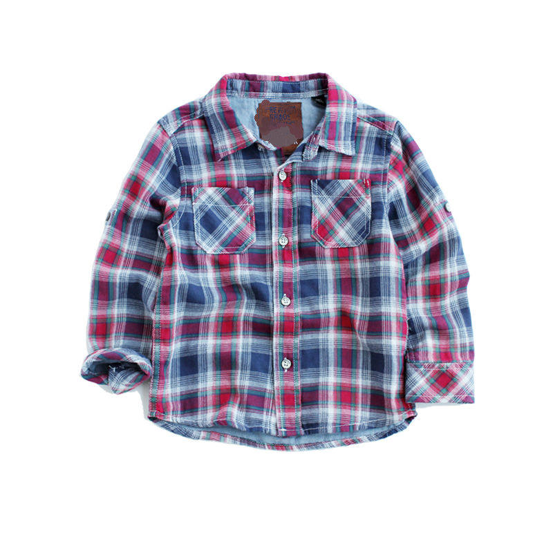 Chemise garcon à manche longue - Ref 2076288 Image 1