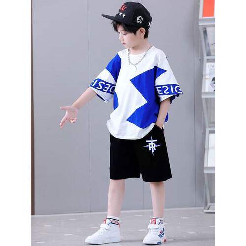 大童男装夏季休闲T恤8岁