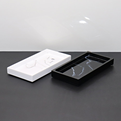 卫浴洗漱用品托盘酒店样板间收纳