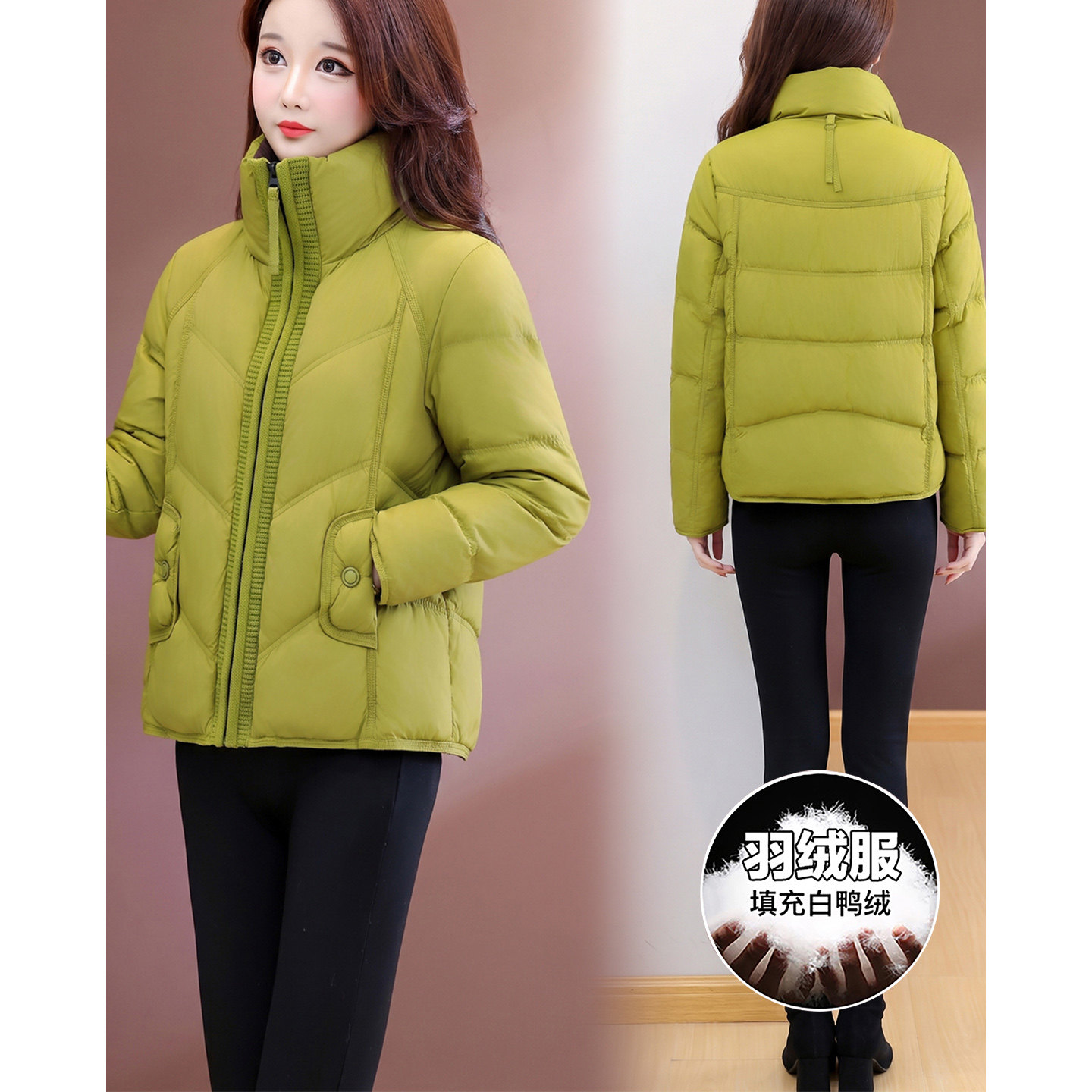 短款羽绒服女2026新款冬装外套