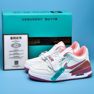 AJ312白粉联名莆田正品女款鞋sb板鞋男女情侣空军一号篮球鞋
