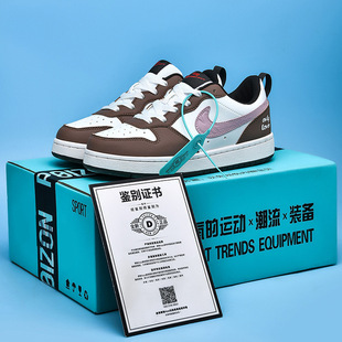 莆田男鞋ajdu sb低帮女鞋aj1蒲田空军一号板鞋小麦色情侣鞋